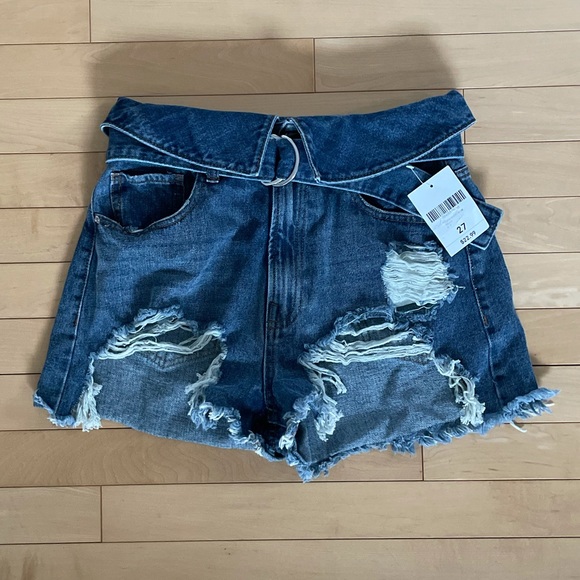 Forever 21 denim shorts Size 27 - Picture 1 of 2